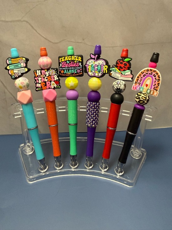 Accessories - 🩷New Colorful Teacher-Themed Beaded Pens